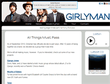 Tablet Screenshot of girlyman.com